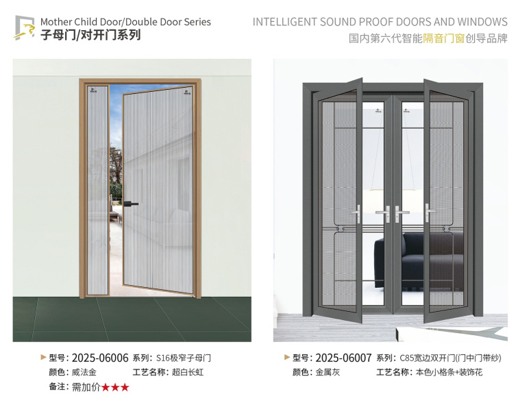 其他小众产品_子母门对开门系列